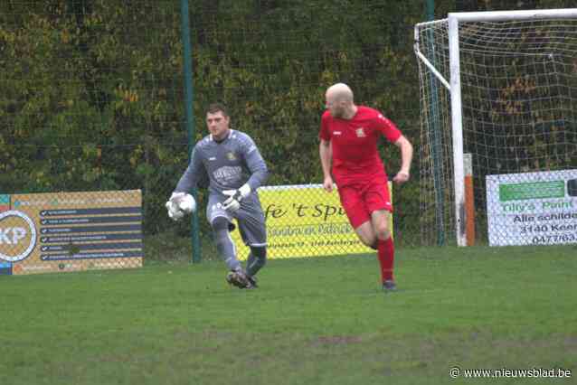 In de zomer nog op voetbalpensioen, nu stunt tegen leider, doelman Jitram Eraly helpt Lozenhoek Keerbergen voorbij Sparta Haacht: “Ik vrees dat ik het seizoen zal moeten uitdoen”