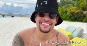 Inside Newcastle star Bruno Guimarães' Maldives trip as he takes advantage of international break