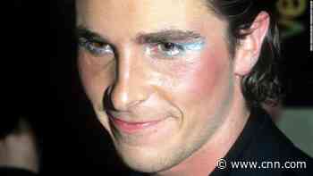 Remember when Christian Bale wore a sweep of silver eyeshadow to the 'Velvet Goldmine' premier?