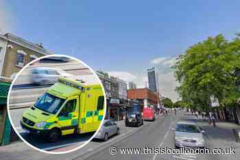 Walworth Road crash: Man taken to hospital with head injury