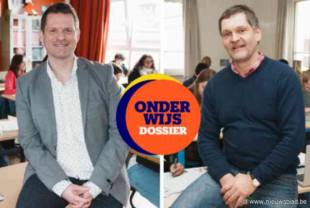 Lieven heeft 1.700 leerlingen, Olivier heeft er 400. En toch zouden ze niet willen ruilen