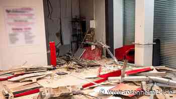 Geldautomaten gesprengt - Verfolgungsjagd mit Polizei