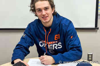 Abbotsford’s Jake Chiasson signs with Edmonton Oilers