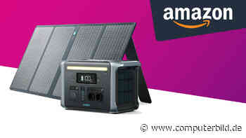 Amazon: Gute Anker Powerstation mit Solarpanel für 1.499 Euro