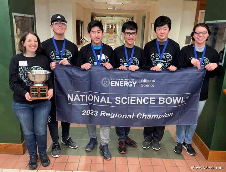 Los Alamos team emerges victorious at New Mexico Regional Science Bowl