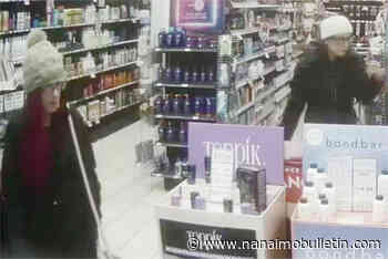 Nanaimo RCMP ask for tips to help identify women who allegedly stole from beauty shop