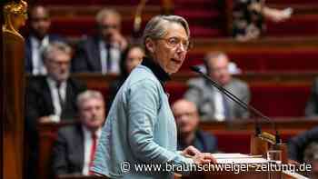 Frankreichs Regierung übersteht erstes Misstrauensvotum