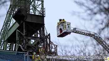 Feuerwehr löscht Brand bei Kali und Salz in Grasleben