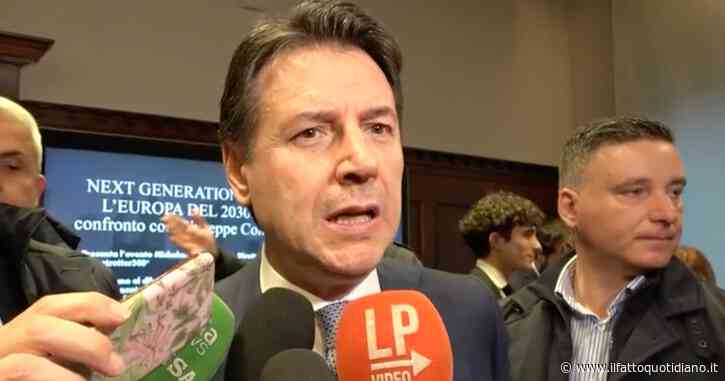 Ucraina, Conte: “Spero che martedì il Pd converga sulla nostra linea per lo stop all’invio di armi. Serve uno sforzo diplomatico”