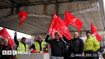 National Express West Midlands bus driver strike under way