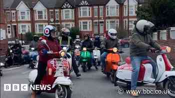 Terry Hall: Coventry scooter ride-out pays tribute to singer
