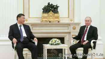 Xi lobt „gute Vorhaben“ - und bringt Putin mit Wahlsieg-Wünschen offenbar in Verlegenheiten