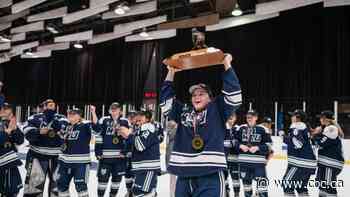 Bergesen's golden goal completes Mount Royal's dream run to U Sports women's hockey title over Concordia
