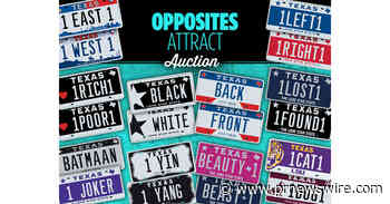 My Plates Opposites Attract License Plate Auction