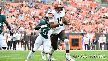 Dobbs returns to Browns as backup quarterback
