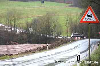 Steinbruch in Marienmünster: Neue Reifenwaschstraße für Lkw