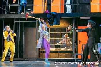 „Der nackte Wahnsinn“ im Stadttheater Bielefeld: Jede  Pointe sitzt