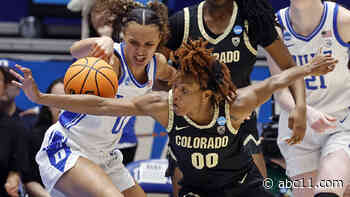 Duke falls to Colorado 61-53 in OT in women's NCAA tournament