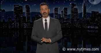 Jimmy Kimmel Celebrates ‘the Calm Before the Stormy’