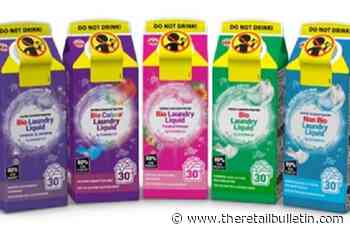 Sainsbury’s switches laundry detergent from plastic to cardboard