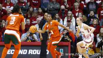No. 9 Miami Hurricanes Shocks No. 1 Indiana 70-68 on Last-Second Shot, Advances to Sweet 16