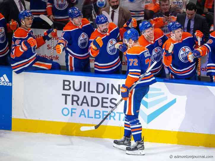 Player grades: With blood in the water, Edmonton Oilers finally cage Sharks in overtime