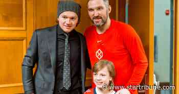 NHL stars Kirill Kaprizov, Alex Ovechkin meet boy who survived being thrown off MOA balcony