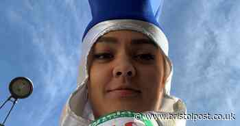 Bristol jogger dons water bottle costume every day to raise awareness for plastic pollution