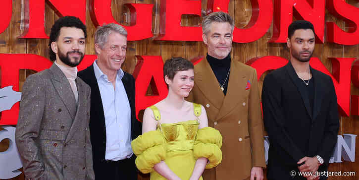 Chris Pine & Hugh Grant Took Over Berlin For The 'Dungeons & Dragons' Premiere!