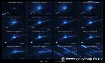 Incredible images show the aftermath of NASA's asteroid deflection test