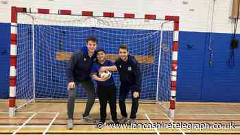 How Momo is inspiring fellow footballers and staff at weekly sessions