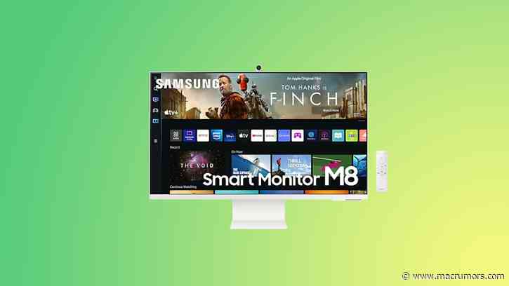 Deals: Samsung's iMac-Like Smart Monitor M8 Drops to Lowest Price of Year So Far With $250 Discount