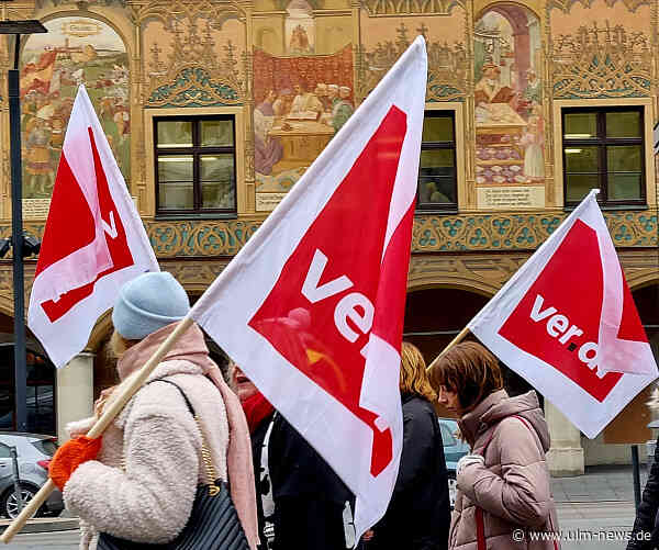 Warnstreik soll Ulmer Stadtverwaltung lahm legen - Erneut Kitas, SWU und EBU vom Streik betroffen
