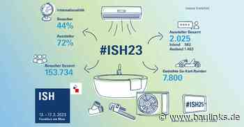 ISH-Comeback mit fast 154.000 Besuchern aus 154 Ländern