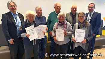 Gartenfreunde Egenhausen: Viele langjährige Mitglieder ausgezeichnet