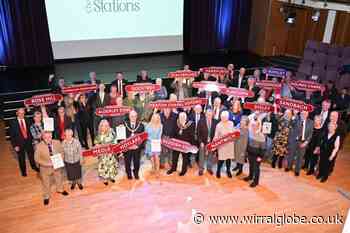 Wirral train stations win at Best Kept Stations Awards