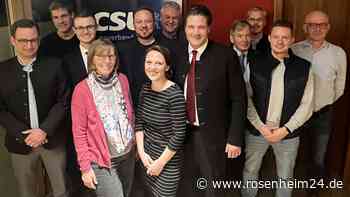 Ortshauptversammlung mit Neuwahlen der CSU Bad Aibling