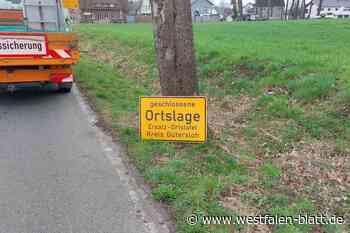 Schilderklau in Rietberg nimmt neues Ausmaß an