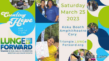 Get ready for Saturday's Triangle LUNGe Forward