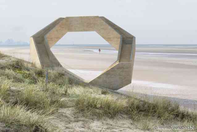 Eerste spadesteek gegeven voor bijzonder uitkijkpunt aan zee: “Een totale landschapsbeleving voor wandelaars”