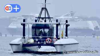 Autonome Fähre Wavelab von Captn in Kiel auf Probefahrt