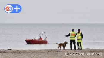 Südstrand Eckernförde: Suchaktion nach  vermisster Person