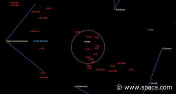 Spot dwarf planet Ceres during the new moon tonight