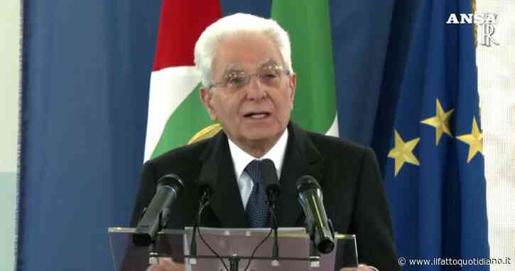 Mattarella a Casal di Principe: “Mafia è violenza, ma soprattutto viltà. I mafiosi non hanno senso dell’onore, né coraggio”