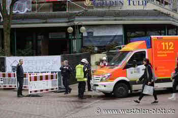Tödlicher Arbeitsunfall in Bielefelder Hotel