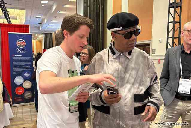 Stevie Wonder “amazed” door app voor blinden, ontwikkeld door jonge Antwerpenaars
