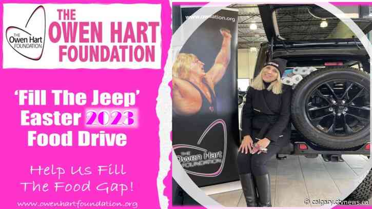 'Fill the Jeep' Food Drive returns with 3,000-pound goal, faith in Calgarians to help meet it
