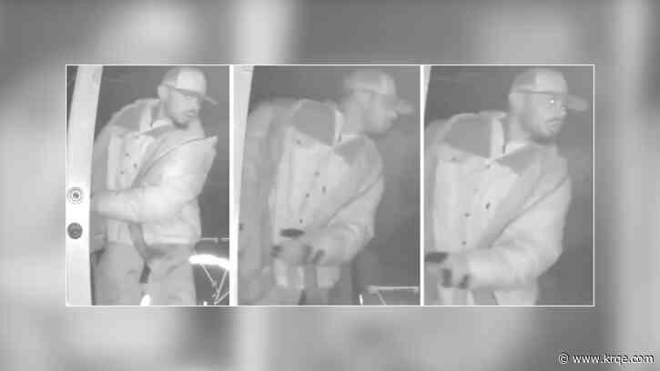 Police need help identifying Albuquerque bike shop burglary suspect