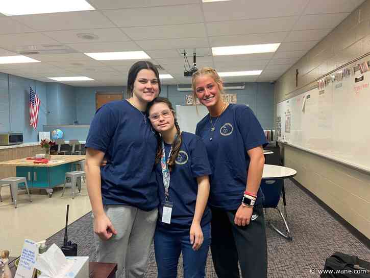 Bishop Dwenger student creates shirt for World Down Syndrome Day