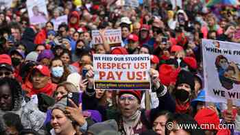 School workers in the nation's second-largest district go on strike, shutting down schools. Here's what they want